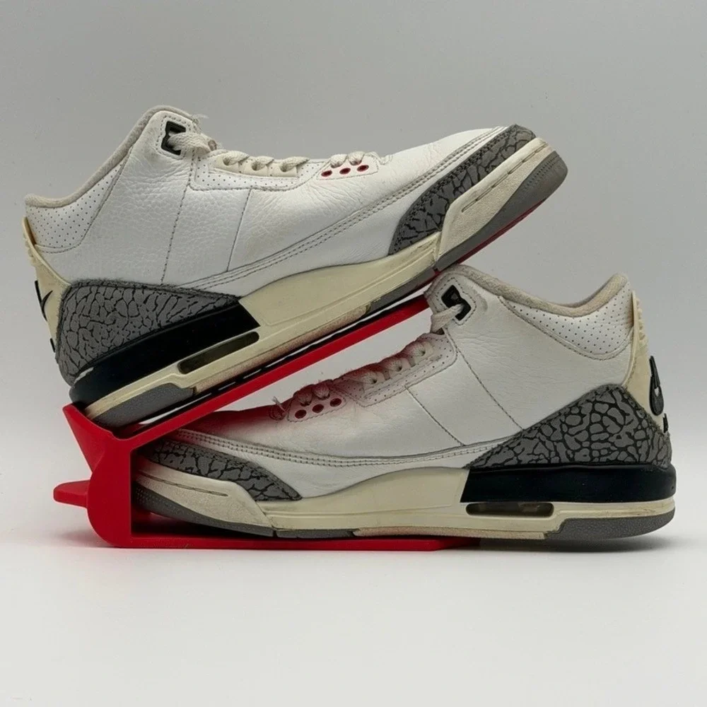 Air Jordan 3 Retro GS White Cement Reimagined DM0967-100 Size 6.5Y‎